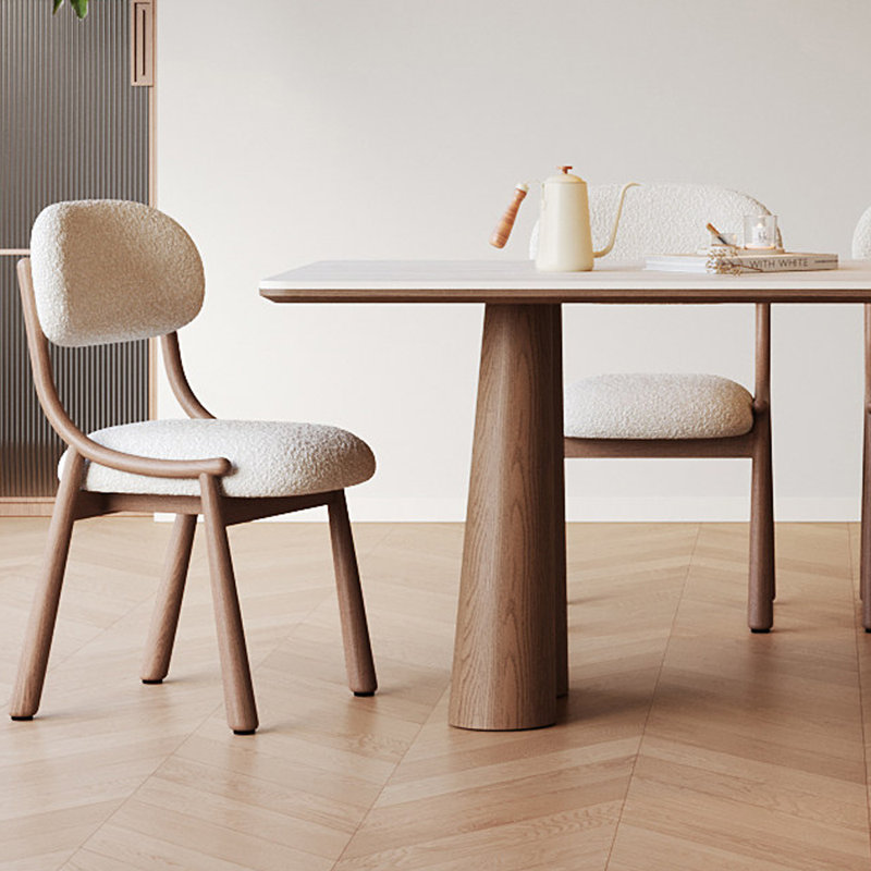 Ensembles de table de salle à manger modernes Modern Elegant, 5 pièces: table, 4 chaises