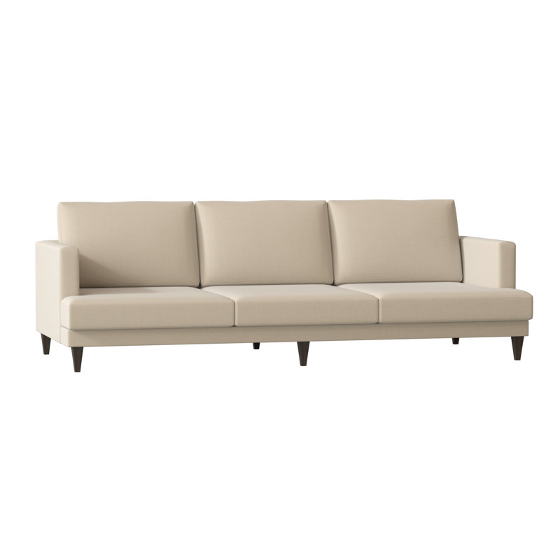 Canapé Carol, Vanille Metrolinen, Brun acajou