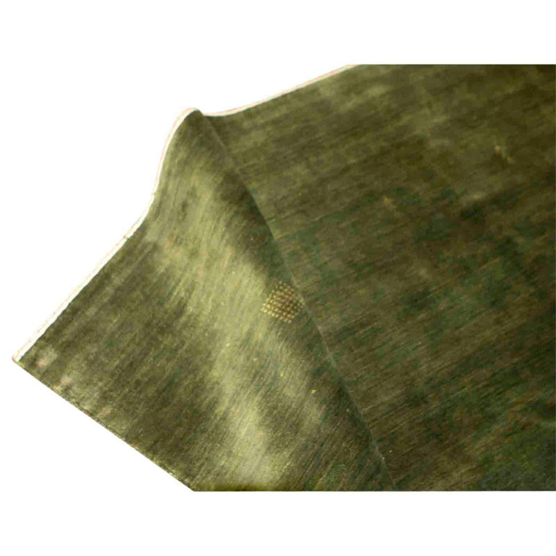 Tapis rectangulaire en laine noué à la main
