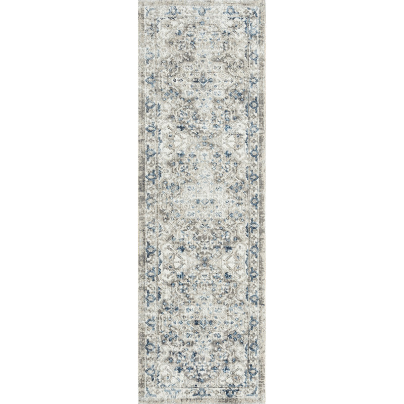 Tapis brun Crosland, Tapis de couloir 2 pi 3 po x 7 pi 3 po