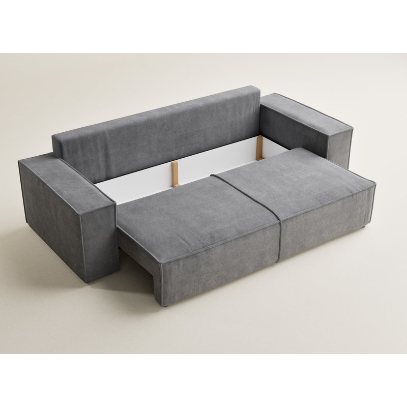 3 Seater Reclining Sofa, Dark Grey
