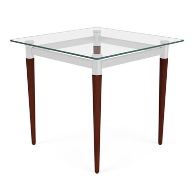 Siena Lounge Reception End Table - Glass Top