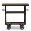Meridian Metal Bar Cart