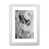 White Framed
