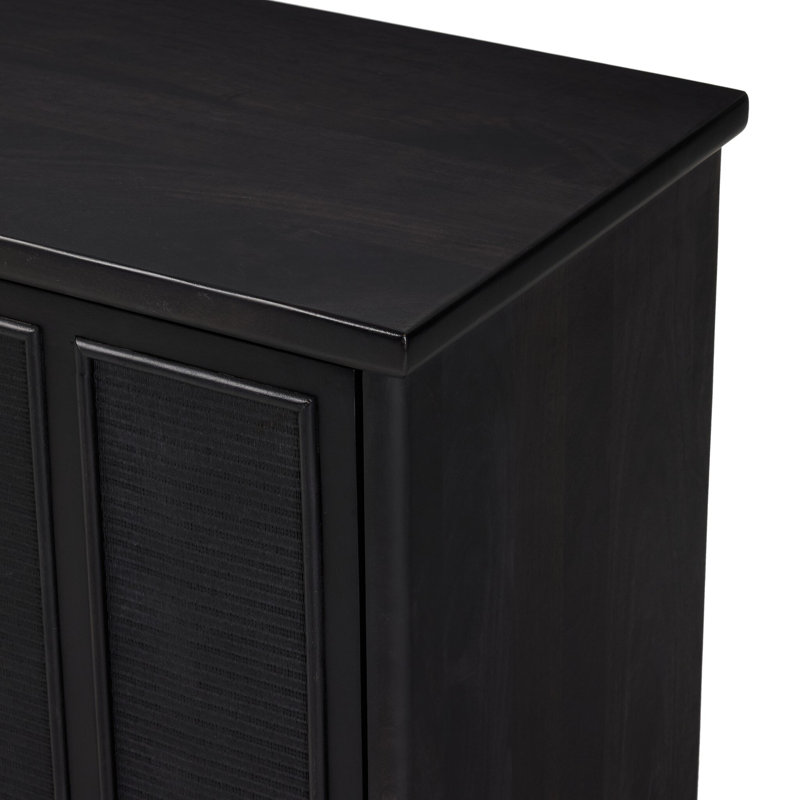 Arnaud Sideboard-Black Paper Cane