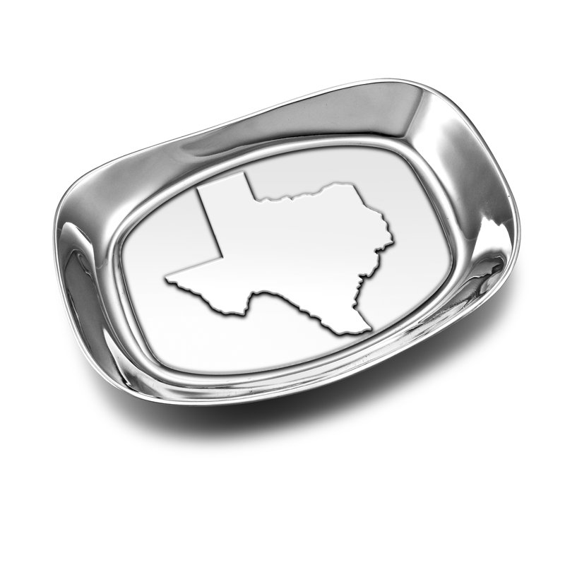 Plateau à pain Wilton Armetale Texas State, 9,25 po x 6,25 po