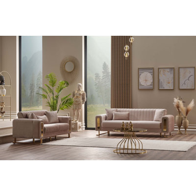 Polti 2 - Piece Living Room Set