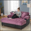Chaise longue avec deux coussins décoratifs-133397363