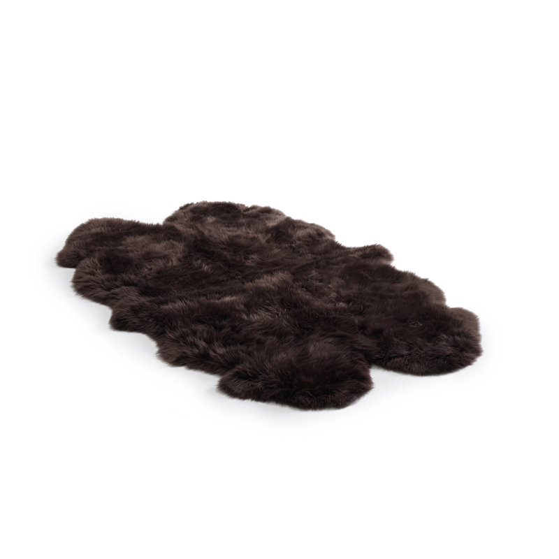 Novelty 110;110 cm x 180 cm Sheepskin Shaggy Area Rug