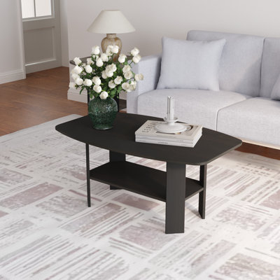 Table basse avec rangement en bois Modern Modern
