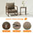 7 - Person Aluminum Patio Conversation Sets with Cushions-1767064731