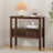 Bockman 30.5'' Solid Wood Top Console Table-310374701