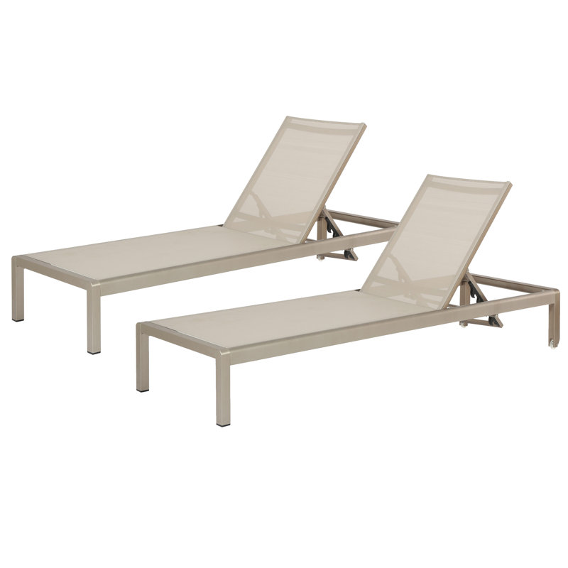 Ensemble de chaises longues Caggiano