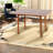 Extendable Solid Rubber Wood Dining Tables (table only, no chairs, complete with top and legs) Modern for Small Kitchen