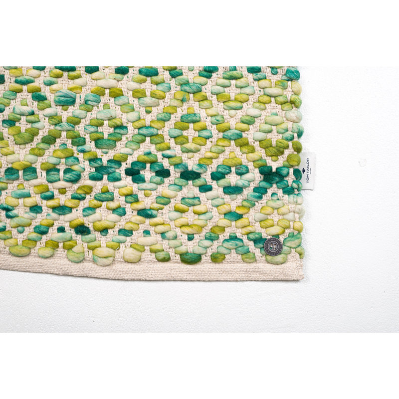 Smooth Comfort Geometric Hand Woven Area Rug, Rectangular 140 x 200cm
