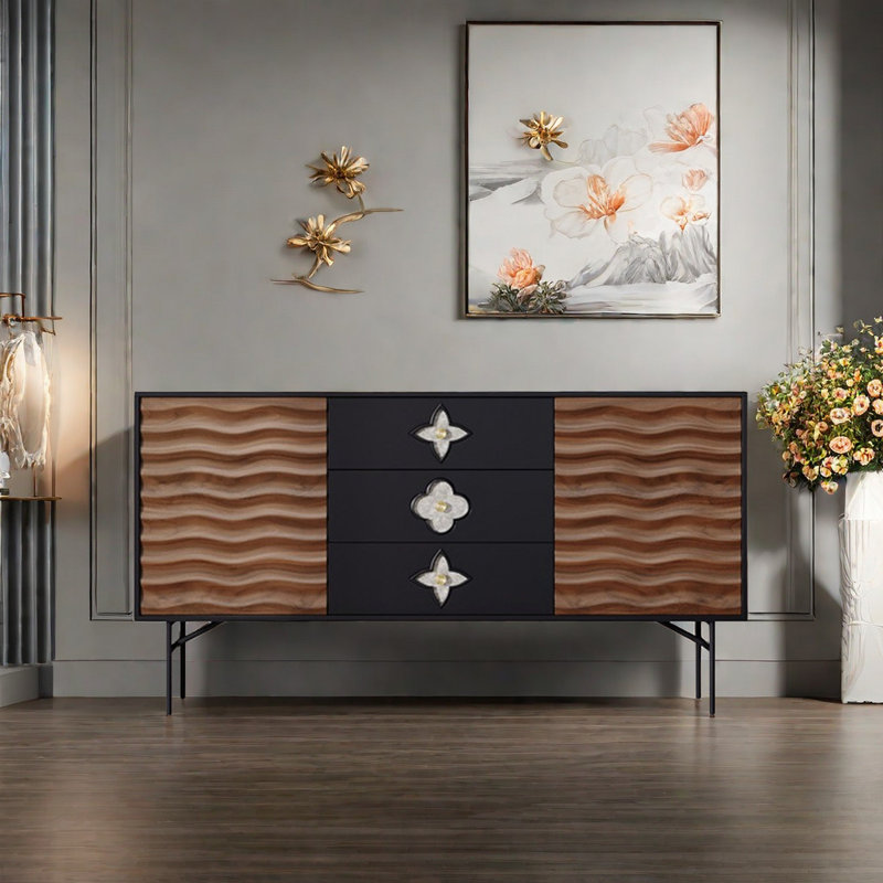 Creative Storage Accent Cabinet 63.1'' Sideboard