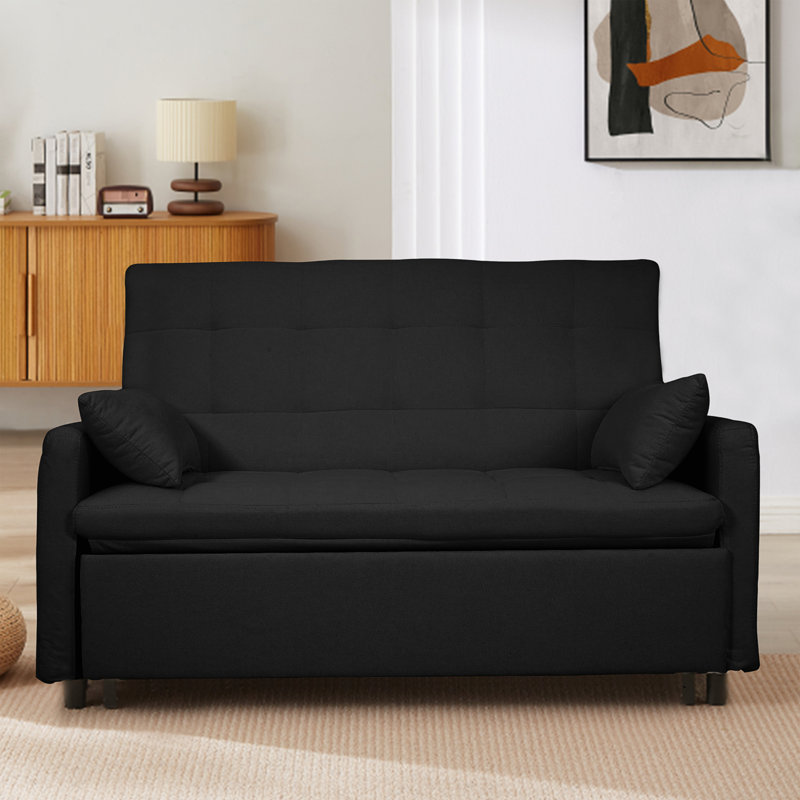 Oversized 61'' Convertible Sleeper Sofa Bed