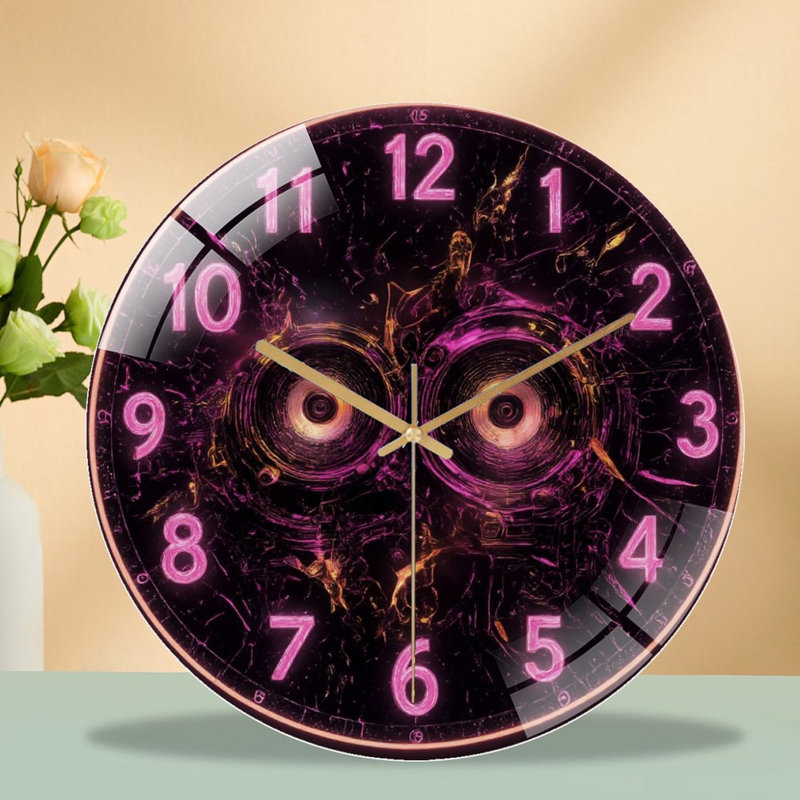Horloge murale Cyberpunk