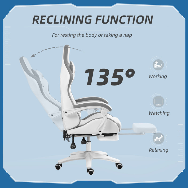 Gaming Chair, Grey
