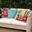 Tropical Bee Lumbar Indoor/Outdoor Pillow Cover & Insert-487247533