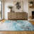 Premium Machine Washable Dream Shag ADS520 Watercolors Rug-496337580-496337569