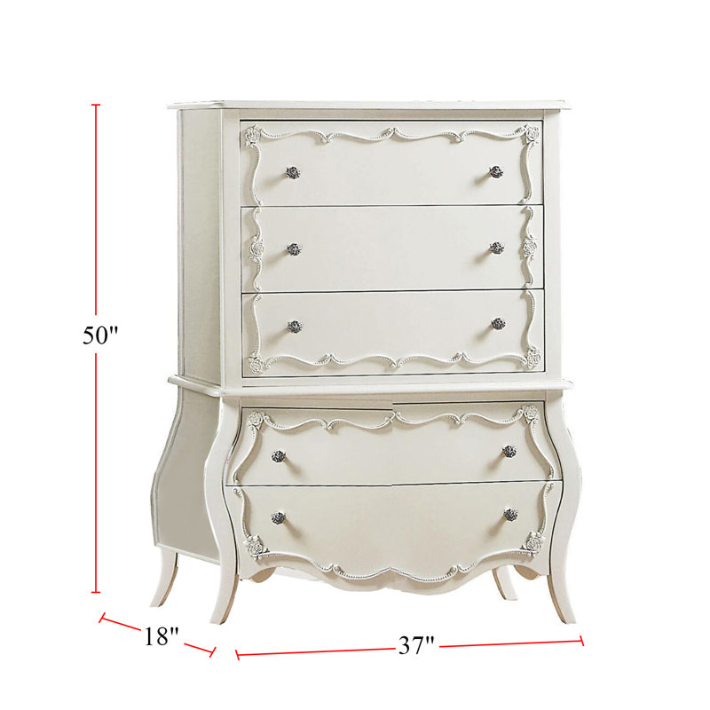 Commode 5 tiroirs Alizai