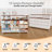 70" Bedroom Dresser With 13 Large Drawers-753079605
