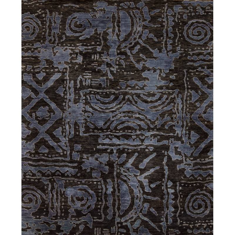 Africa Mozambique Wool Abstract Indoor Rug