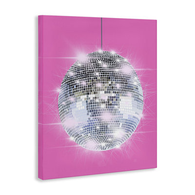 «Glistening Disco Ball», art mural par Jen Bucheli