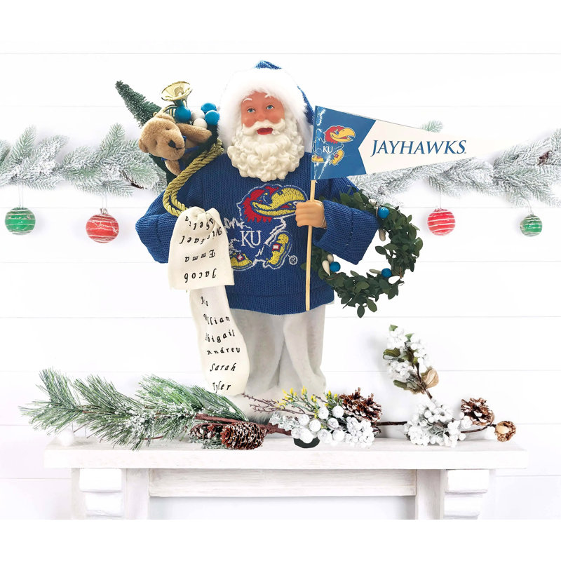 NCAA 12 "College Spirit Proud Santa, Jayhawks de Kansas