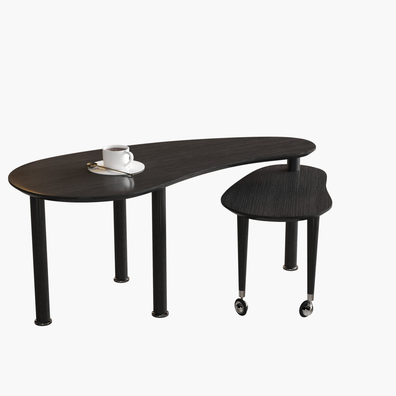Table basse rotative, table basse rotative à 360 degrés pour le salon, la chambre à coucher, 19.73" H x 47.23" W x 21.73" D