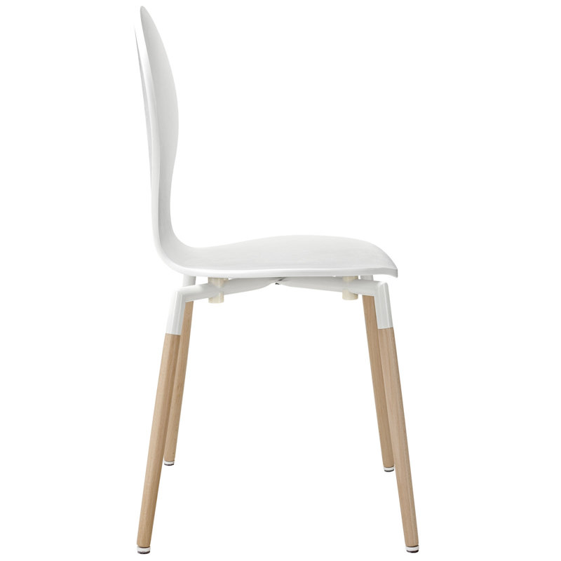 Chaise de salle à manger Carson Carrington Bronnoysund (ensemble de 2) par Modway, Blanc