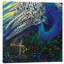 «Iris Scott - Black Peacock Diptych Panel II» par Iris Scott, reproduction d'art sur toile tendue-72659513-72659514-72659515