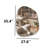 Assembled Free Form Wall Mirror