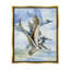 Pelicans Aloft Bird Flight Trio - peinture sur toile à cadre flottant-575410317-575410316