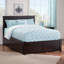 Lit plateforme en bois massif avec pied de lit et tiroirs de rangement Kindig-23568921-23568917