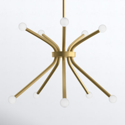 10 - Light Dimmable Sputnik Chandelier