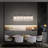 6-light Modern Black Light Fixtures Rectangular Large Chandeliers For Dining Room Hallway Kitchen