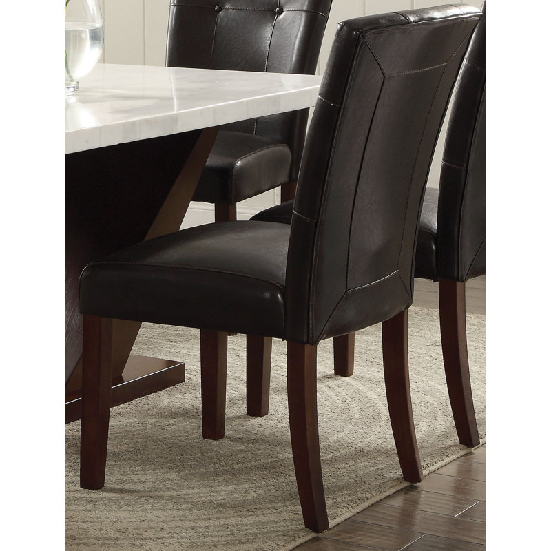 Chaise de salle à manger rembourrée Peasnell