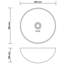 Belfry Bathroom Lonie 280mm Ceramic Circular Countertop Basin Bathroom Sink-1426786427