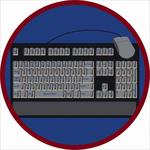 Tapis éducatif avec connexion pour clavier, Rond 5 pi 4 po