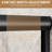 72" Tall 60" Wide Double Sliding Shower Door, 1/4" (6mm) Clear Tempered Glass, Matte Black Aluminum Frame, Stainless Steel Handles, Width Can Be 56" - 60", Waterproof Function For Room, Scatter Film,