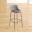 Barbee Upholstered Counter Stool with Metal Frame-1395090655