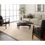 Tapis crème / brun fait à la main Jaipur Living Macklin (nuance de 18 po)