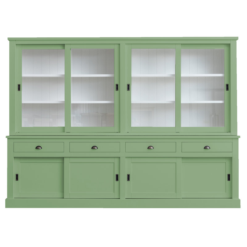 Butler Display Cabinet, Pale  Green 
