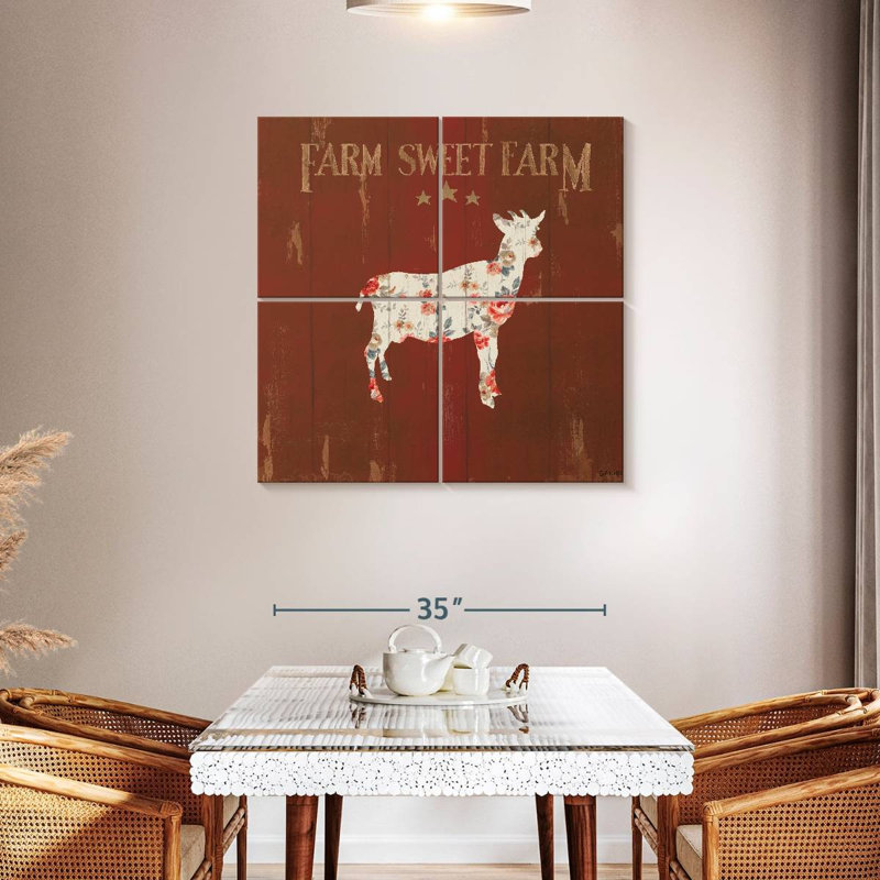 Brampt Farm Patchwork XI, 38" H x 38" W