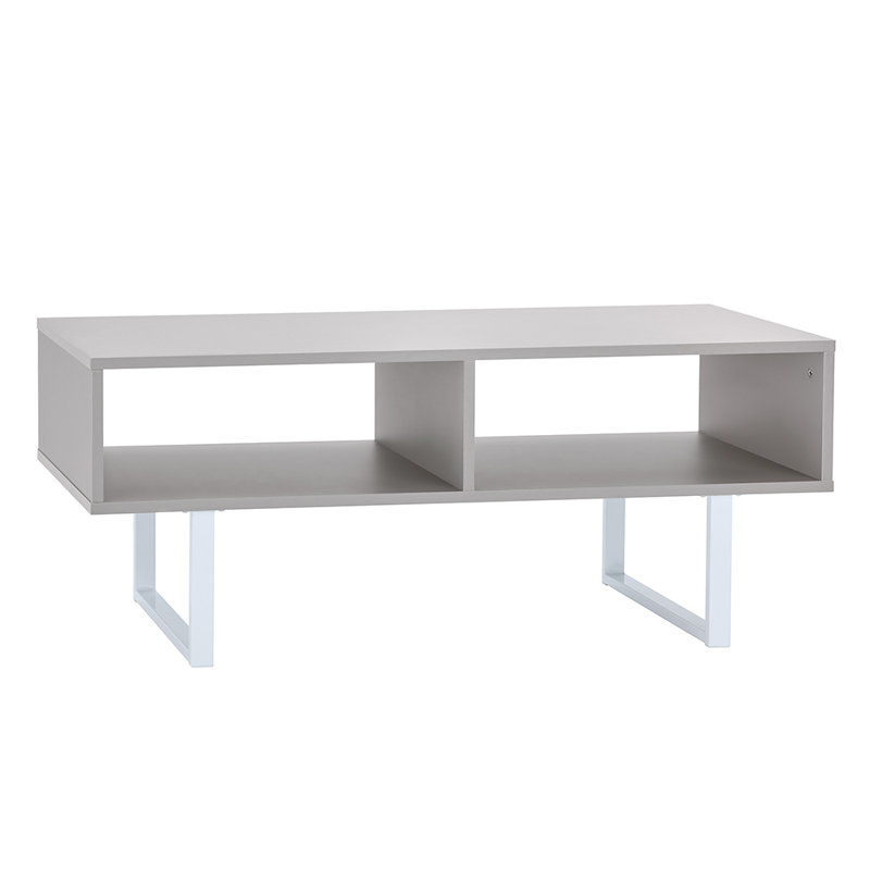 Mixed Material Furniture Set, Gray