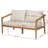 Westin Outdoor Acacia Wood Loveseat