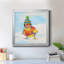 «Groovy Chick and Sky», reproduction d'art sur toile encadrée-904810229-904810235