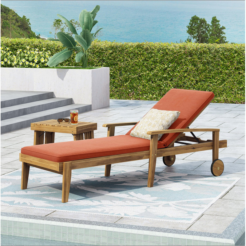 Jason Chaise Lounge, Orange
